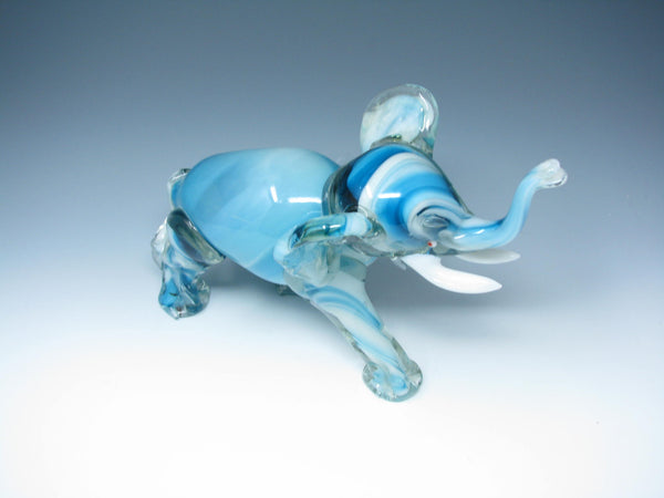edgebrookhouse - Vintage Ercole Barovier & Toso Style Large Studio Art Glass Elephant Sculpture