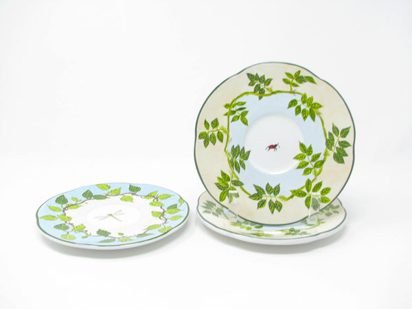 edgebrookhouse - Vintage Essex Collection Raul de Bernarda Robin's Nest Saucers - 3 Pieces