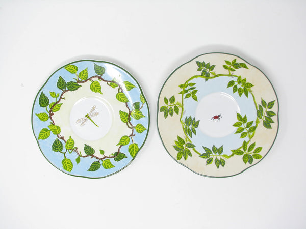 edgebrookhouse - Vintage Essex Collection Raul de Bernarda Robin's Nest Saucers - 3 Pieces