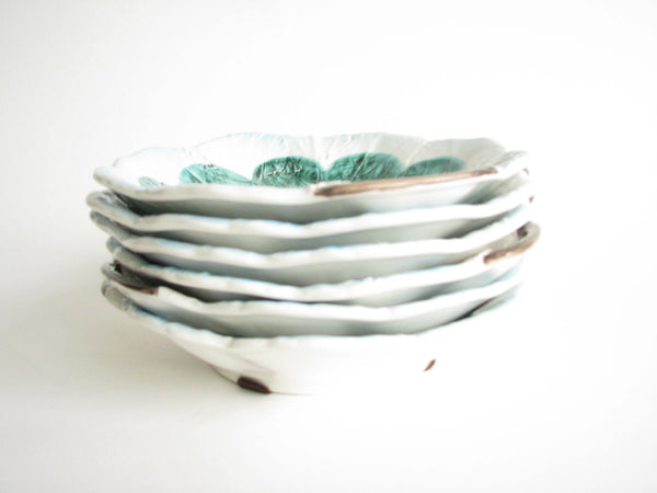 edgebrookhouse - Vintage Ethan Allen Italy Majolica Ceramic Bowls - Set of 6