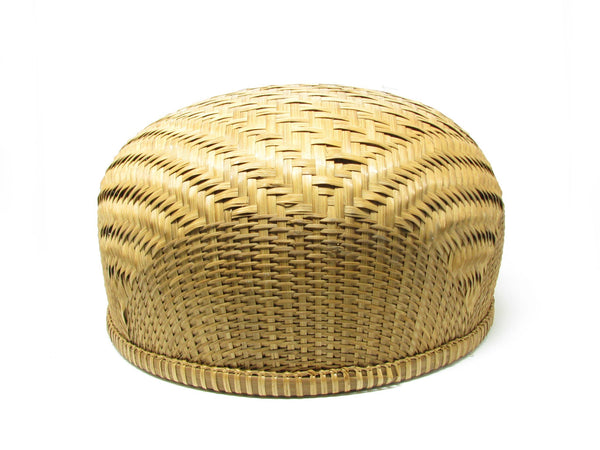 edgebrookhouse - Vintage Extra Large Gathering Basket with Intricate Weave