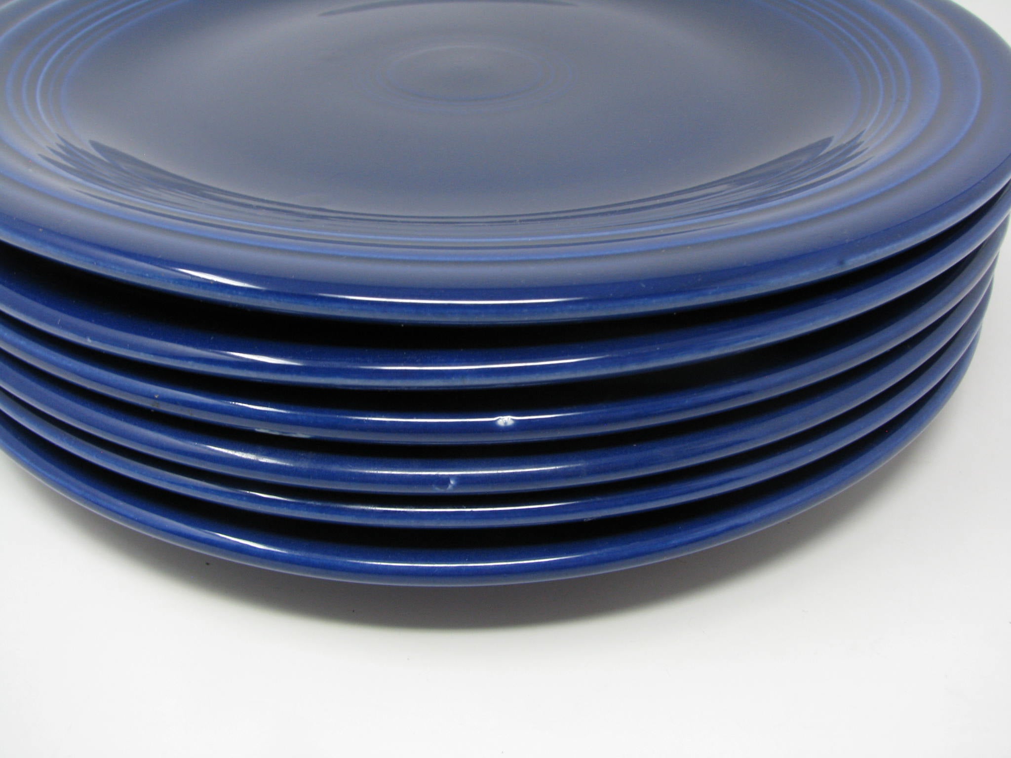 Vintage Fiesta Cobalt Blue (Older) Dinner Plates Pieces