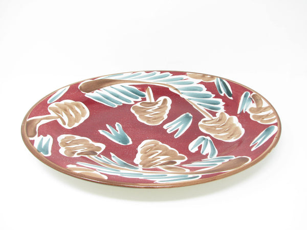 edgebrookhouse - Vintage Fioriware Jardinware Zanesville Pottery Platter with Pinecone Design