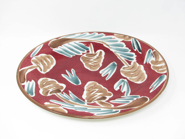 edgebrookhouse - Vintage Fioriware Jardinware Zanesville Pottery Platter with Pinecone Design