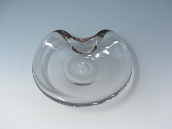 edgebrookhouse - Vintage Fostoria Contour Thick and Heavy Clear Glass Trinket Dish