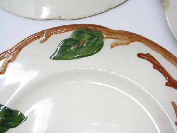 edgebrookhouse - Vintage Franciscan Apple Earthenware Dinner or Luncheon Plates USA - 4 Pieces