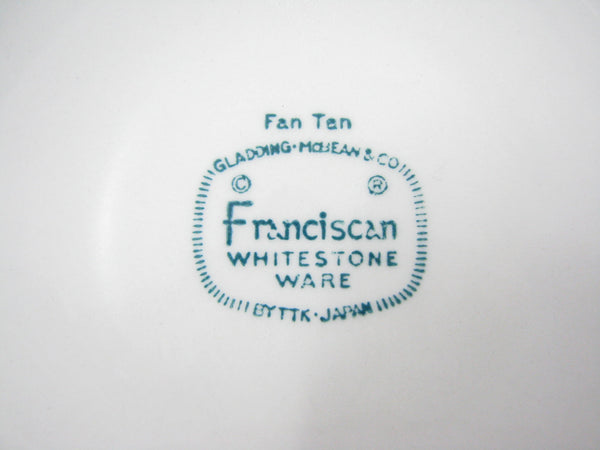 edgebrookhouse - Vintage Franciscan Fan Tan Cups & Saucers - 5 Sets