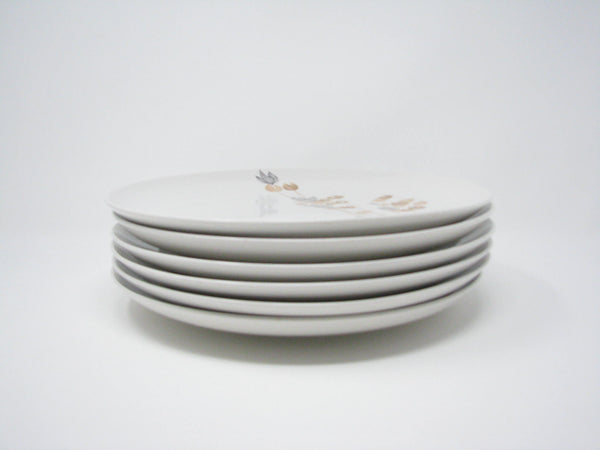edgebrookhouse - Vintage Franciscan Fan Tan Dinner Plates - Set of 6
