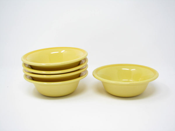 edgebrookhouse - Vintage Franciscan Mirasol Yellow Floral Earthenware Small Bowls - 5 Pieces