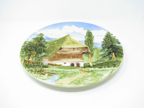 edgebrookhouse - Vintage Georg Schmider Zell Style Embossed Country Cottage House Decorative Plate