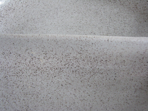 edgebrookhouse - Vintage Gray Speckled Pottery Divided Serving Dish