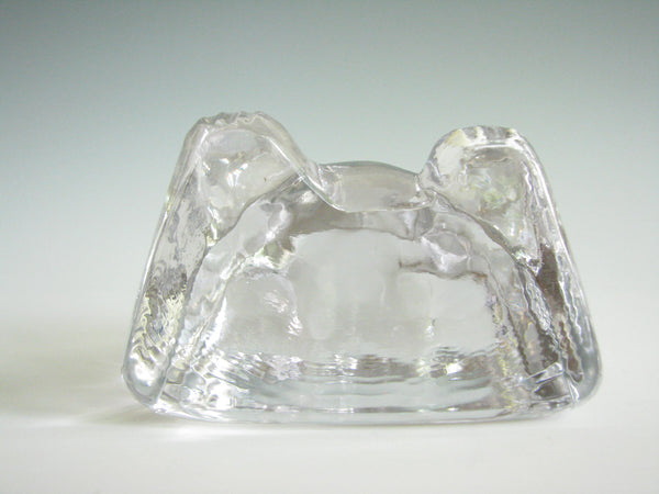 edgebrookhouse - Vintage Gummy Bear Art Glass Figurine Imperial by Lenox