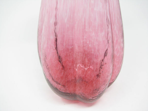 edgebrookhouse - Vintage Gunnel Sahlin for Kosta Boda Frutteria Dark Pink Vase Signed