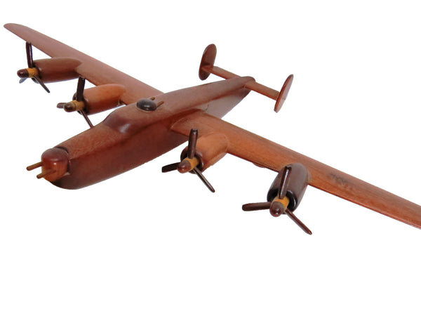 edgebrookhouse - Vintage Hand Carved Solid Mahogany Aviation Theme Abstract Floor Sculpture - Signed & Dated 1996