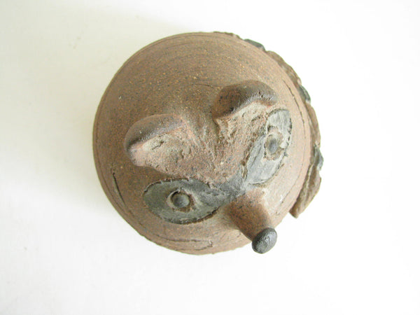 edgebrookhouse - Vintage Hand Crafted Pottery Raccoon Figurine in the Style of Robert Maxwell