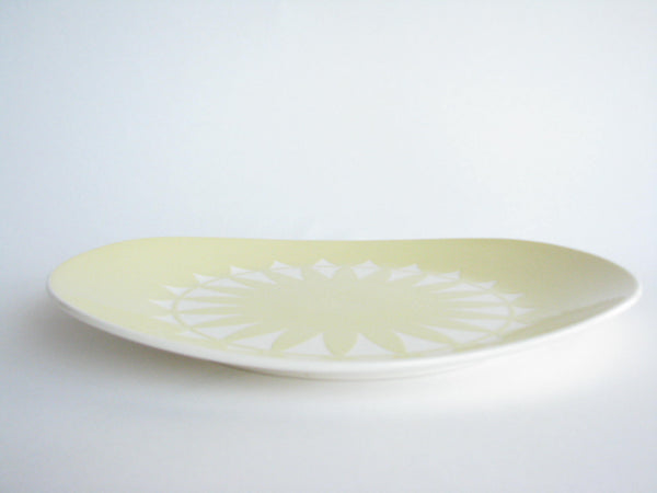 edgebrookhouse - Vintage Harkerware Yellow Sun Glow Serving Platter