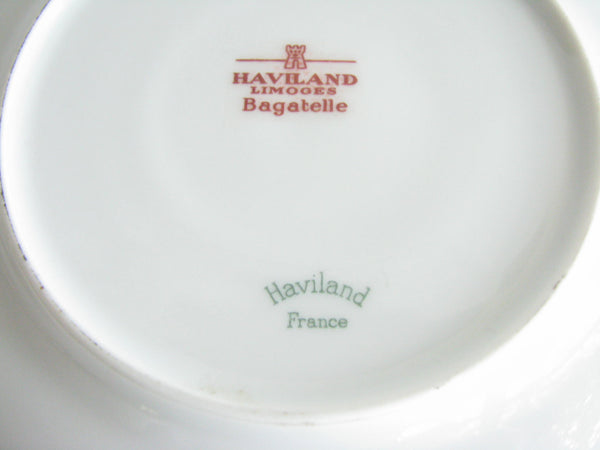 edgebrookhouse - Vintage Haviland France Limoges Bagatelle Bread or Dessert Plates - Set of 8