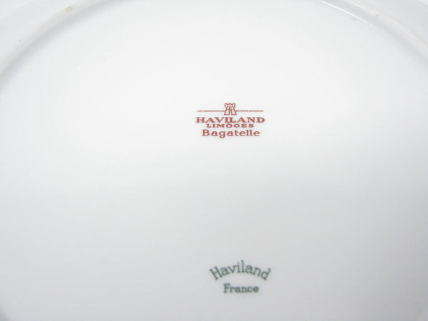 edgebrookhouse - Vintage Haviland France Limoges Bagatelle Salad Plates - Set of 8