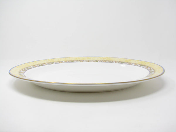 edgebrookhouse - Vintage Heinrich Villeroy & Boch Villa Cannes Oval Serving Platter and Round Chop Plate