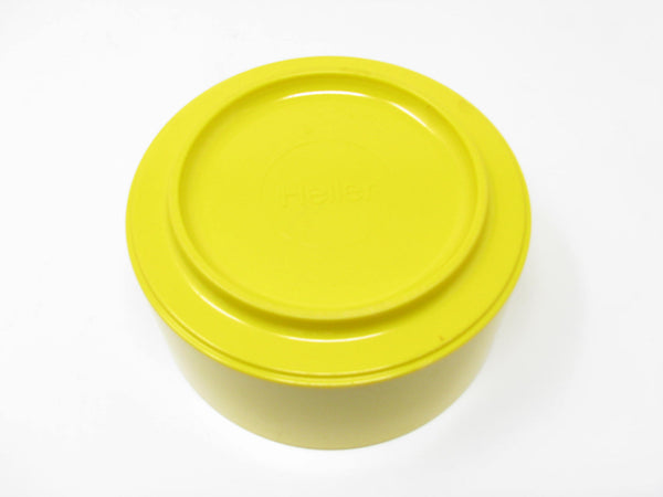 edgebrookhouse - Vintage Heller Massimo Vignelli Stacking Yellow Melamine Bowls - Set of 5