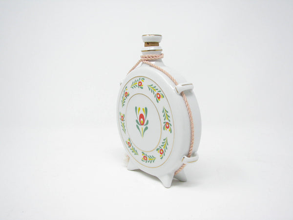 edgebrookhouse - Vintage Holohaza Hungary Porcelain Decanter Flask