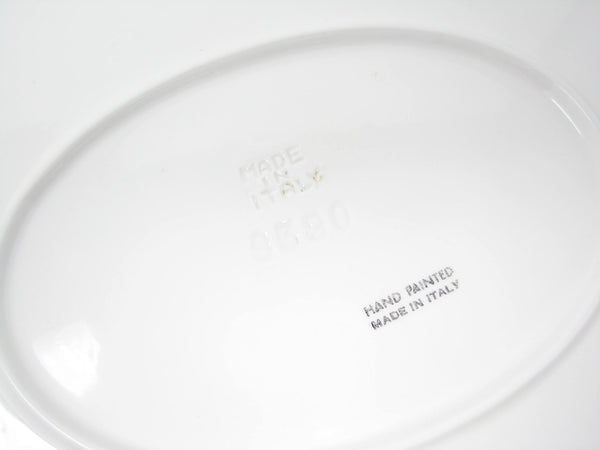 edgebrookhouse - Vintage Italian Ceramic Platter with Lemons Design Extra Large