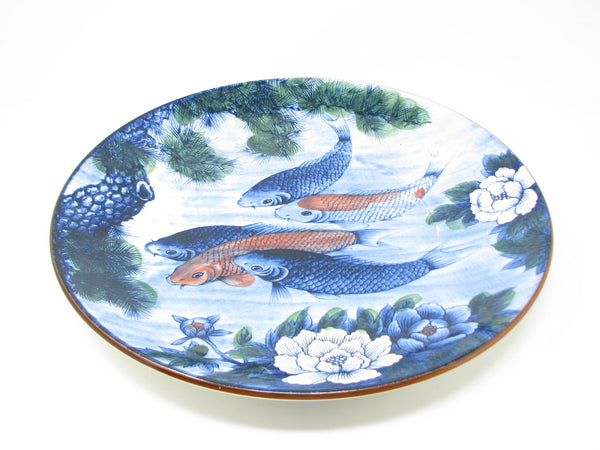 edgebrookhouse - Vintage Japanese Ceramic Koi Fish Platters - 2 Sizes Available