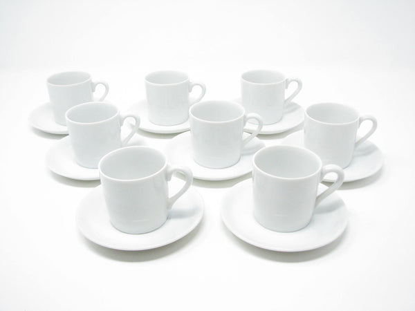 edgebrookhouse - Vintage Japanese Demitasse Espresso Porcelain Cups & Saucers - Set of 8