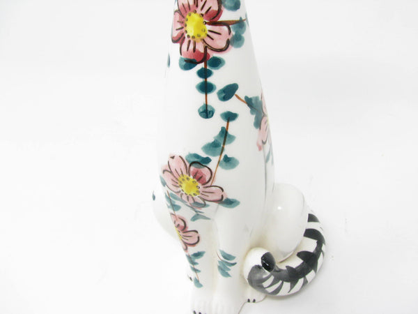 edgebrookhouse - Vintage Japanese Handpainted Ceramic Cat by Embassy Quality Products