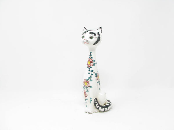 edgebrookhouse - Vintage Japanese Handpainted Ceramic Cat by Embassy Quality Products