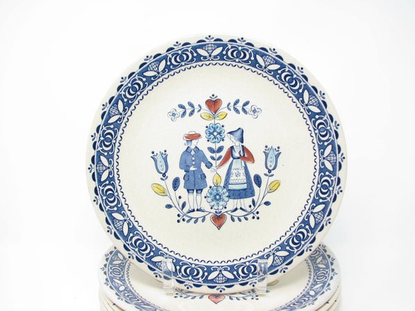 edgebrookhouse - Vintage Johnson Brothers England Hearts & Flowers Dinnerware Set - 45 Pieces