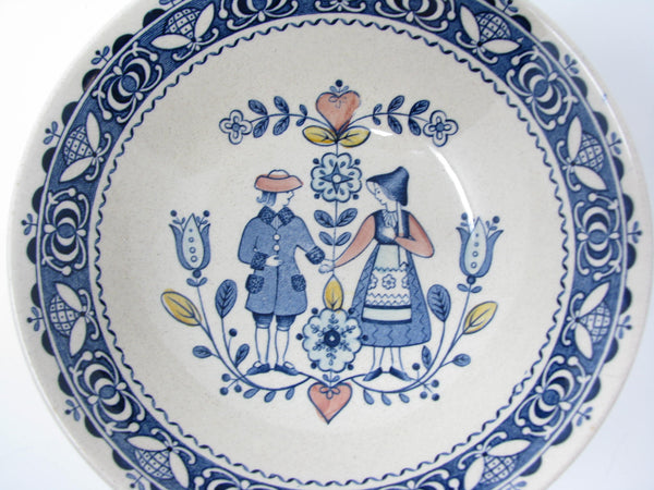 edgebrookhouse - Vintage Johnson Brothers England Hearts & Flowers Dinnerware Set - 45 Pieces