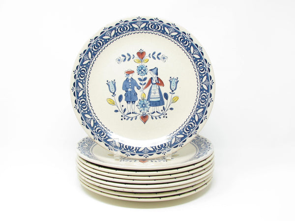 edgebrookhouse - Vintage Johnson Brothers England Hearts & Flowers Dinnerware Set - 45 Pieces