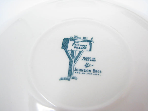 edgebrookhouse - Vintage Johnson Brothers Friendly Village Cups & Saucers England - 12 Pieces - 2 Available