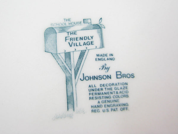 edgebrookhouse - Vintage Johnson Brothers Friendly Village Dinner Plates - Set of 3