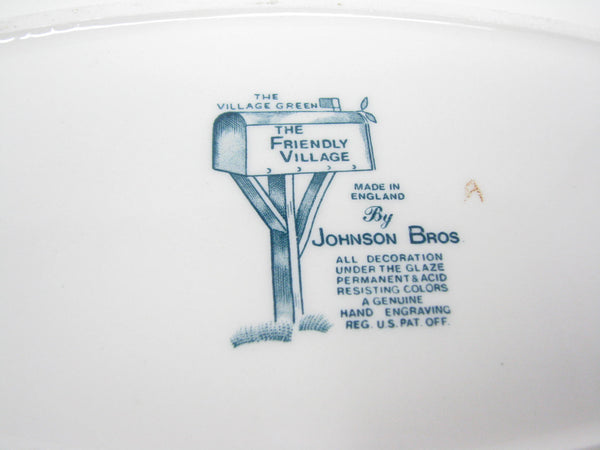 edgebrookhouse - Vintage Johnson Brothers Friendly Village Sandwich Tray Platter