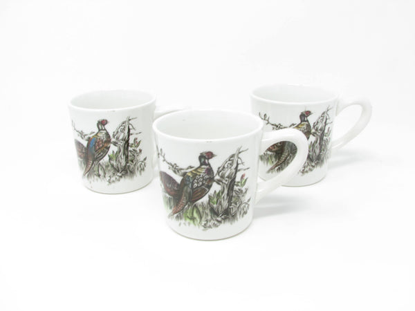 edgebrookhouse - Vintage Johnson Brothers Game Birds Pheasant Mugs - Set of 3