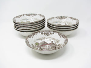 edgebrookhouse - Vintage Johnson Brothers Heritage Hall Small Bowls - 11 Pieces