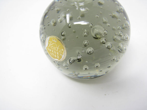 edgebrookhouse - Vintage Kosta Boda Controlled Bubble Art Glass Bud Vase