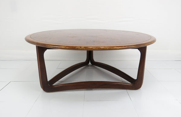 edgebrookhouse - Vintage Lane Furniture Walnut Round Coffee Table Style 908-03
