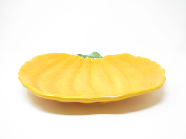 edgebrookhouse - Vintage Large Ceramic Pumpkin Shaped Platter