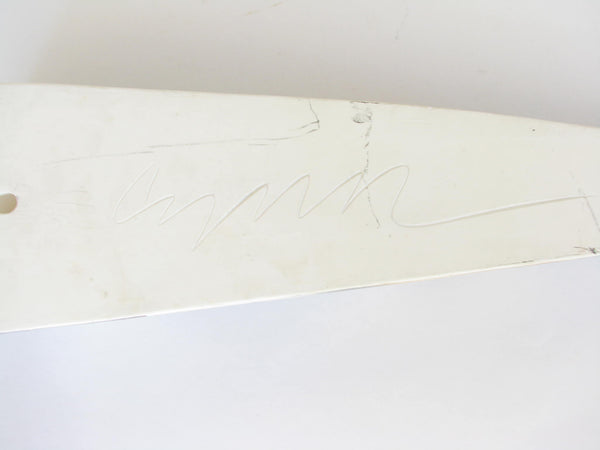 edgebrookhouse - Vintage Large Postmodern Ceramic Wall Pocket Planter Signed by Artist