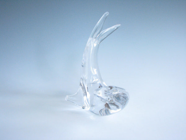 edgebrookhouse - Vintage Lead Crystal Seal Figurine Made in Sweden by Fare-Marcolin Konstglas for Stix