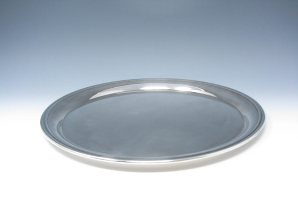 edgebrookhouse - Vintage Lunt Silversmiths Silverplate Round Serving Tray