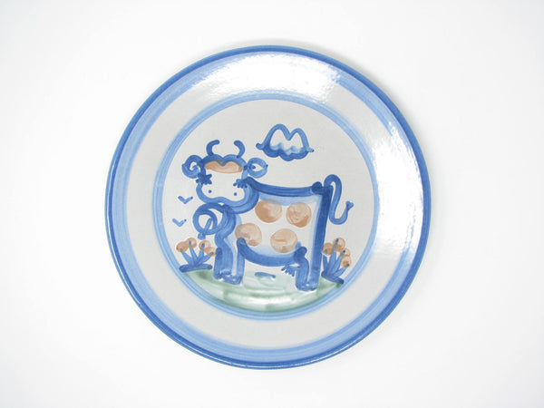 edgebrookhouse - Vintage MA Hadley Pottery Country Dinner Plates Collection - 13 Pieces