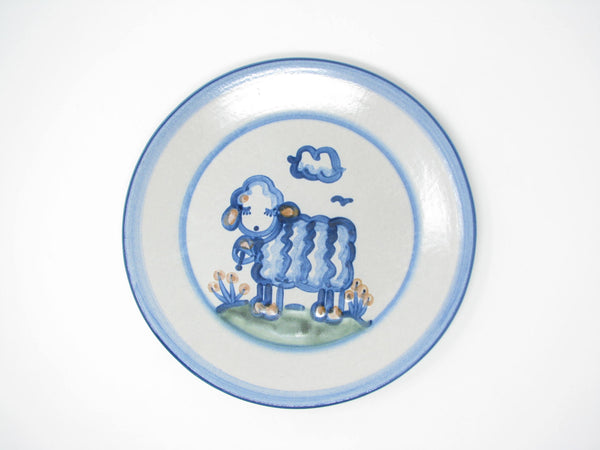 edgebrookhouse - Vintage MA Hadley Pottery Country Dinner Plates Collection - 13 Pieces