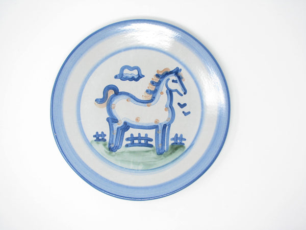 edgebrookhouse - Vintage MA Hadley Pottery Country Dinner Plates Collection - 13 Pieces