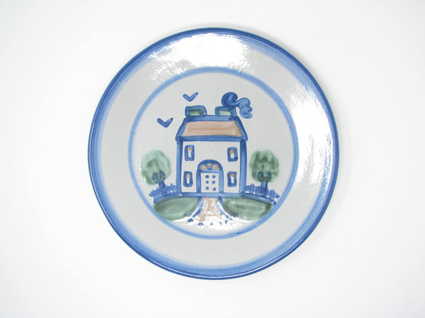 edgebrookhouse - Vintage MA Hadley Pottery Country Dinner Plates Collection - 13 Pieces
