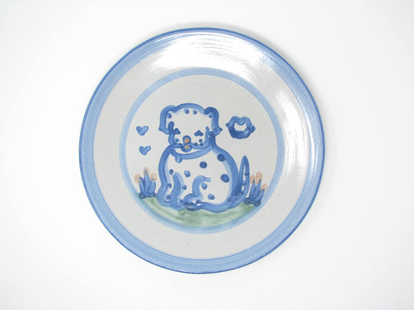 edgebrookhouse - Vintage MA Hadley Pottery Country Dinner Plates Collection - 13 Pieces