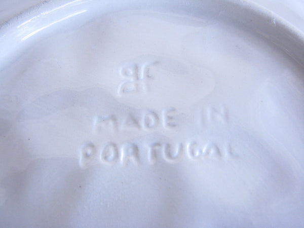 edgebrookhouse - Vintage Made in Portugal Embossed Salad Plates - Set of 8